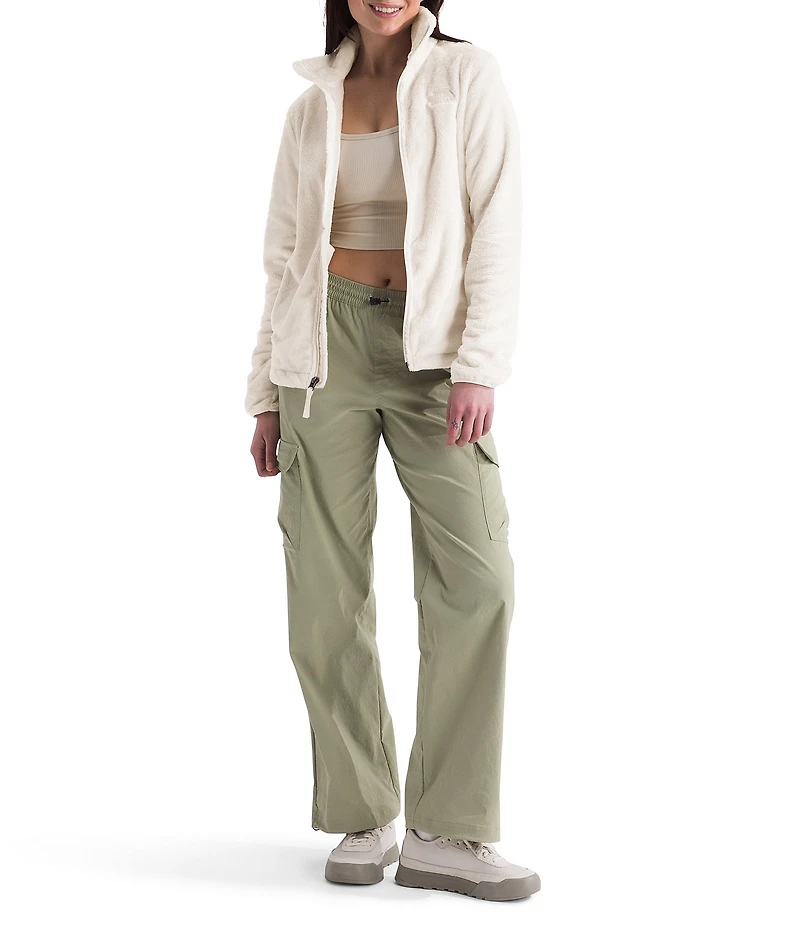 The North Face Osito Silken Raschel Fleece Stand Collar Long Sleeve Zip Front Jacket