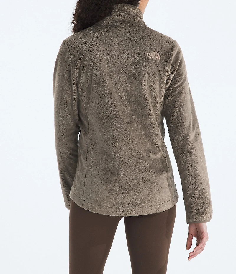 The North Face Osito Silky Fleece Double Layer Stand Collar Zip Front Jacket