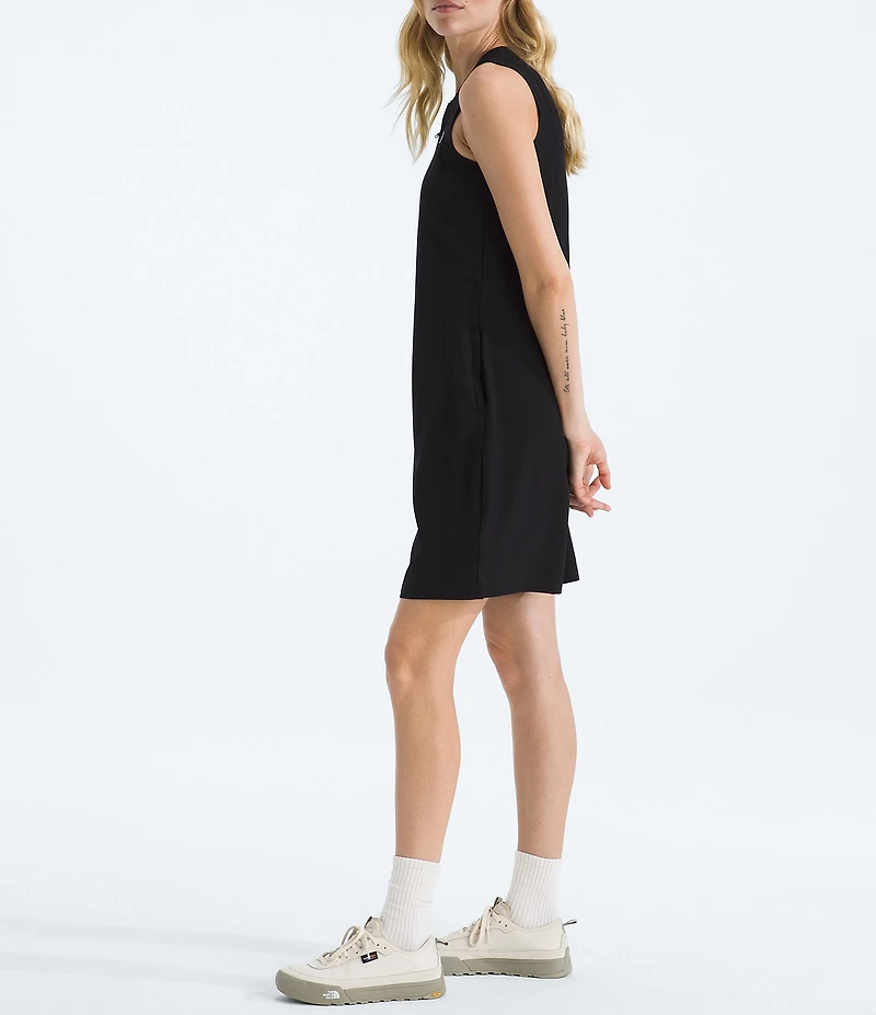 The North Face Packable Crew Neck Sleeveless Sheath Dress