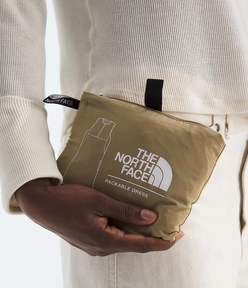The North Face Packable Crew Neck Sleeveless Sheath Dress