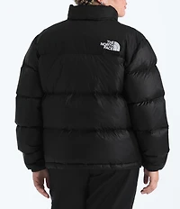The North Face Plus Size 1996 Retro Nuptse Stand Collar Zip Front Jacket