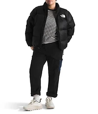 The North Face Plus Size 1996 Retro Nuptse Stand Collar Zip Front Jacket
