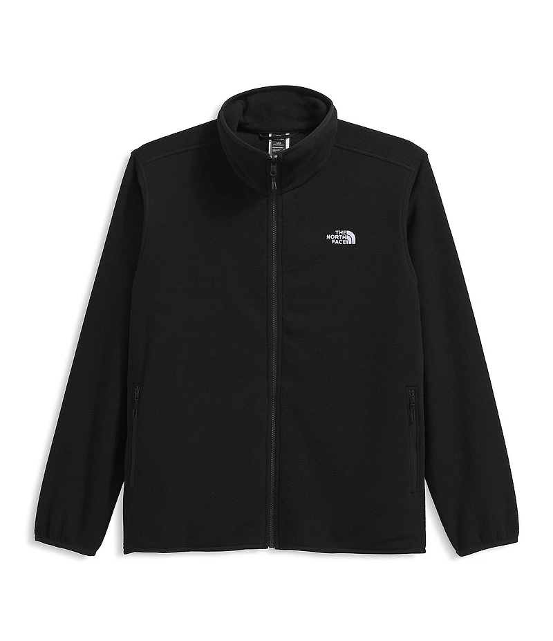 The North Face Plus Size Plus Size Glacier Fleece Stand Collar Long Sleeve Water Resistant Zip Front Jacket