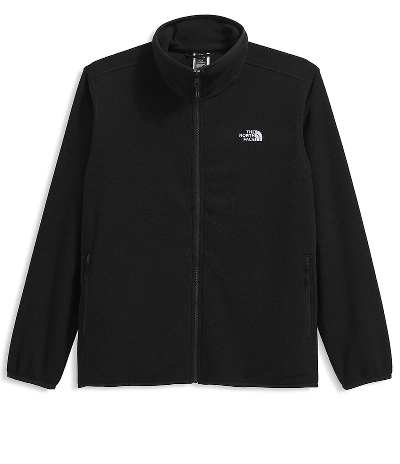 The North Face Plus Size Plus Size Glacier Fleece Stand Collar Long Sleeve Water Resistant Zip Front Jacket