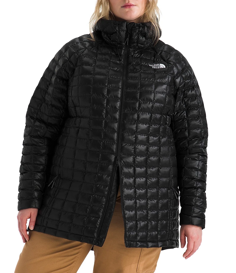 The North Face Plus Size ThermoBall Hooded Front Zip Quilted Jacket