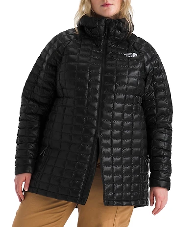 The North Face Plus Size ThermoBall Hooded Front Zip Quilted Jacket