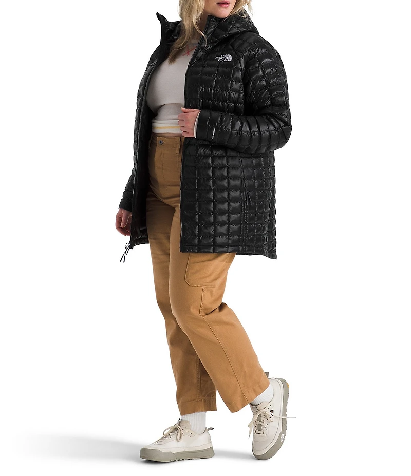 The North Face Plus Size ThermoBall Hooded Front Zip Quilted Jacket