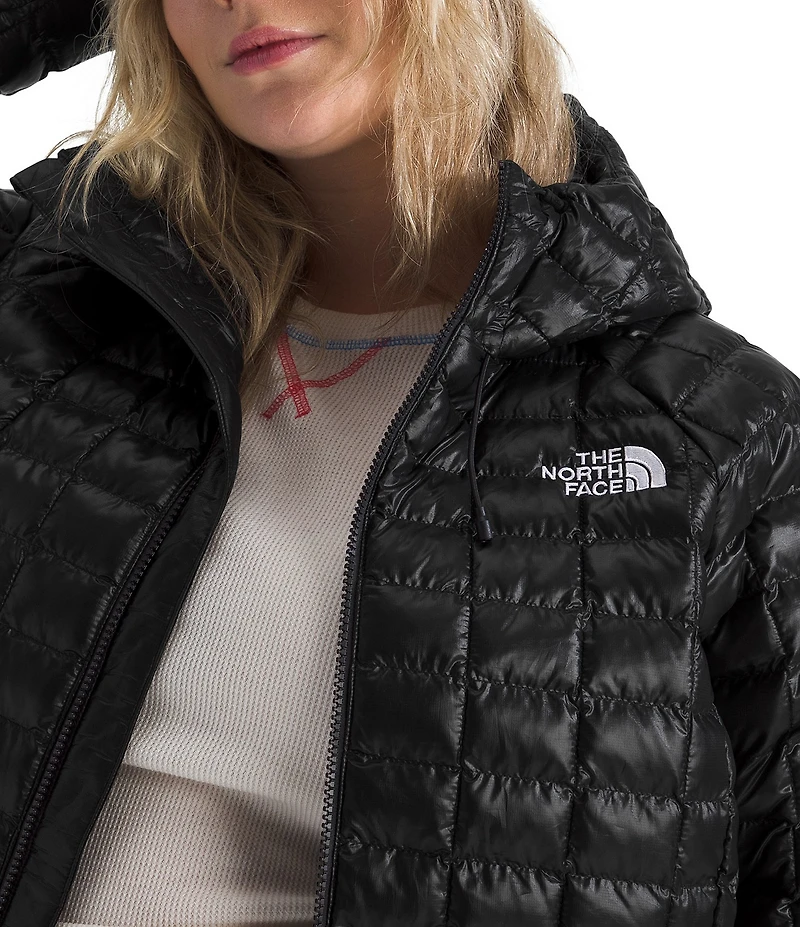 The North Face Plus Size ThermoBall Hooded Front Zip Quilted Jacket