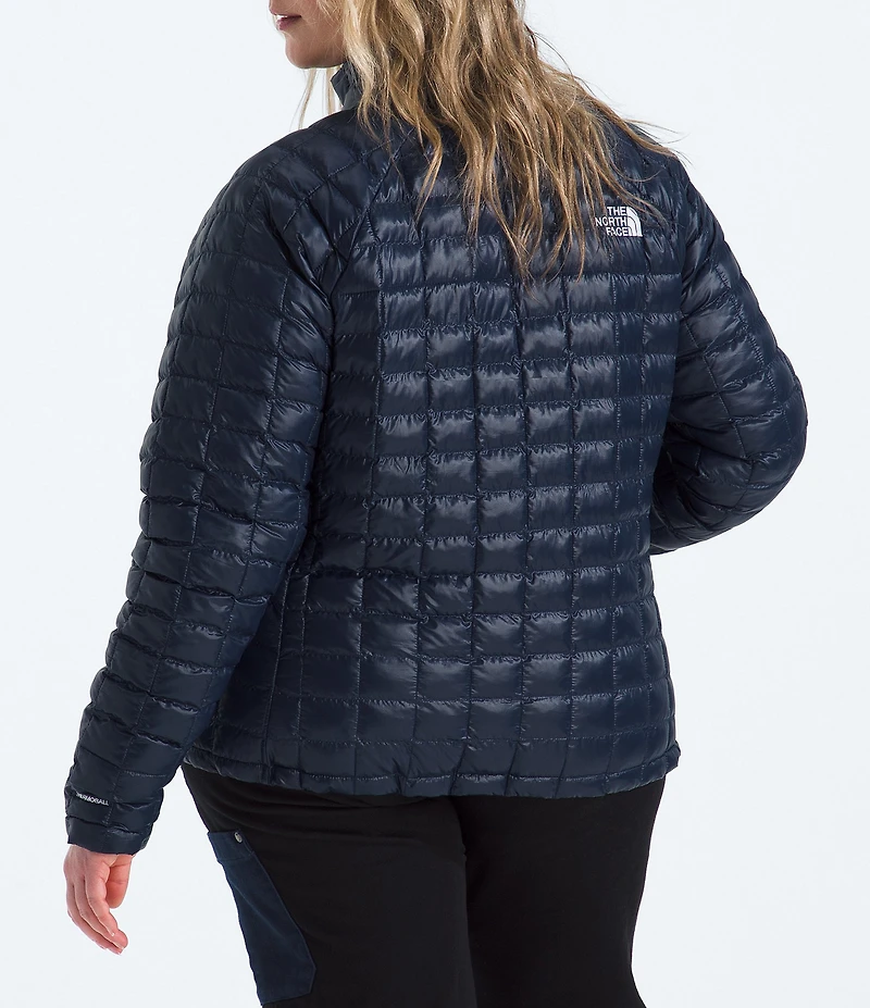 The North Face Plus Size ThermoBall Stand Collar Long Sleeve Zip Front Jacket