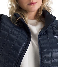 The North Face Plus Size ThermoBall Stand Collar Long Sleeve Zip Front Jacket