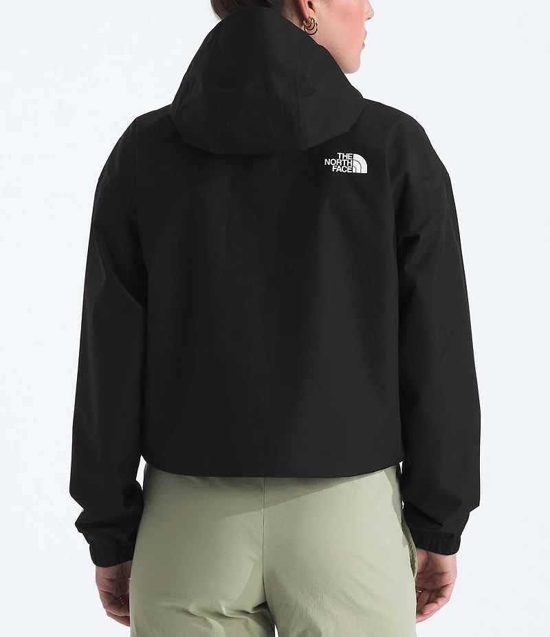 The North Face Quest Hooded Cropped Zip Front Jacket