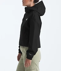 The North Face Quest Hooded Cropped Zip Front Jacket