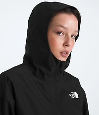 The North Face Quest Hooded Cropped Zip Front Jacket