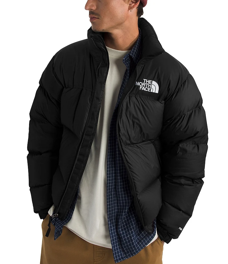 The North Face Retro Nuptse Long Sleeve Winter Puffer Jacket