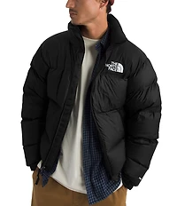 The North Face Retro Nuptse Long Sleeve Winter Puffer Jacket