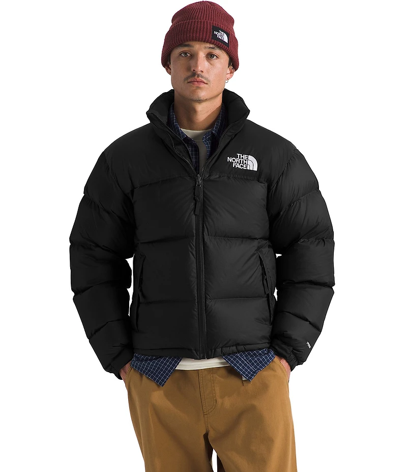 The North Face Retro Nuptse Long Sleeve Winter Puffer Jacket