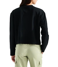 The North Face Ridge Path Waffle Knit Long Sleeve Henley Top