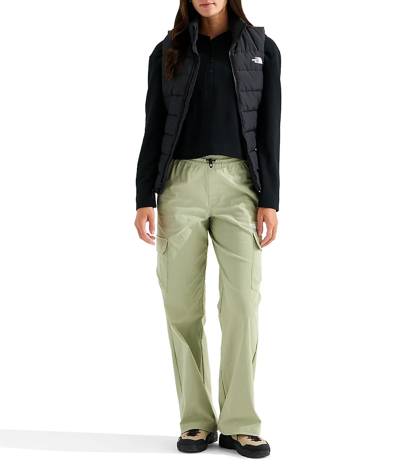 The North Face Ridge Path Waffle Knit Long Sleeve Henley Top