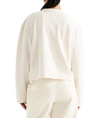 The North Face Ridge Path Waffle Knit Long Sleeve Henley Top