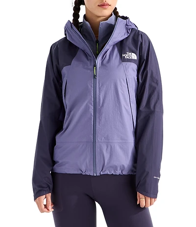 The North Face Ridgelite Wp Waterproof Hooded Zip Front Jacket
