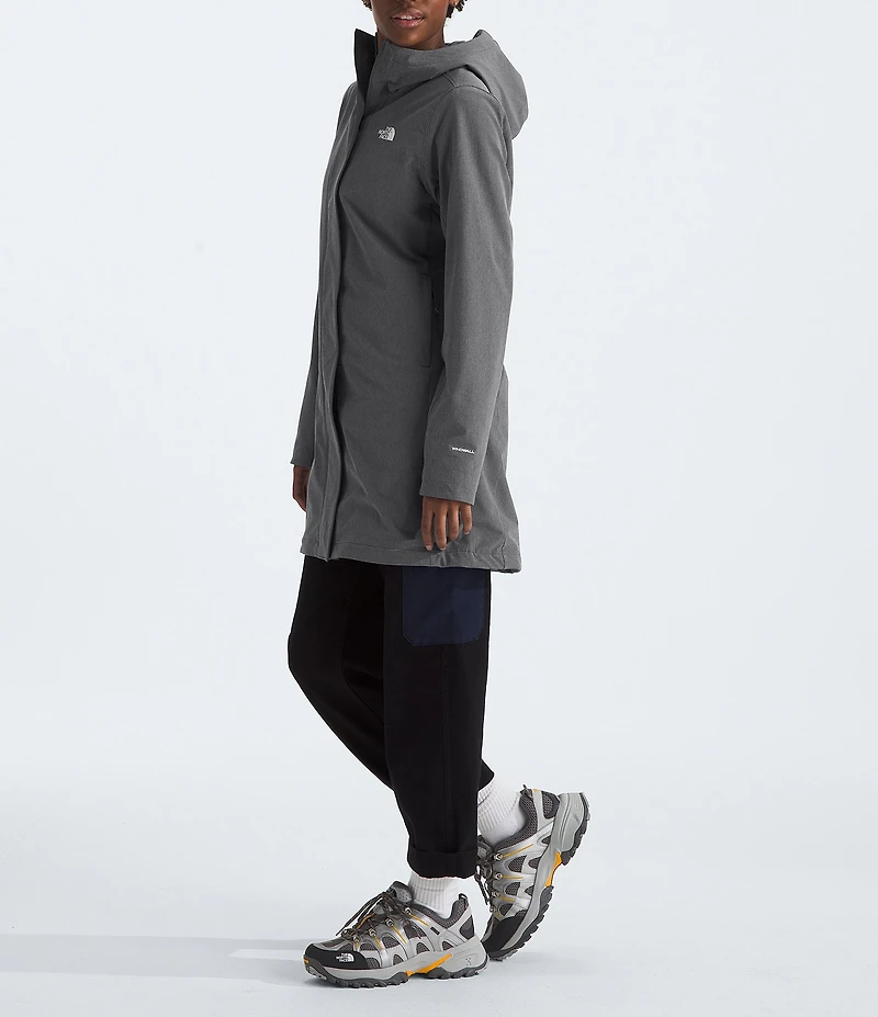 The North Face Shelbe Raschel Fleece Hooded Zip Front Parka