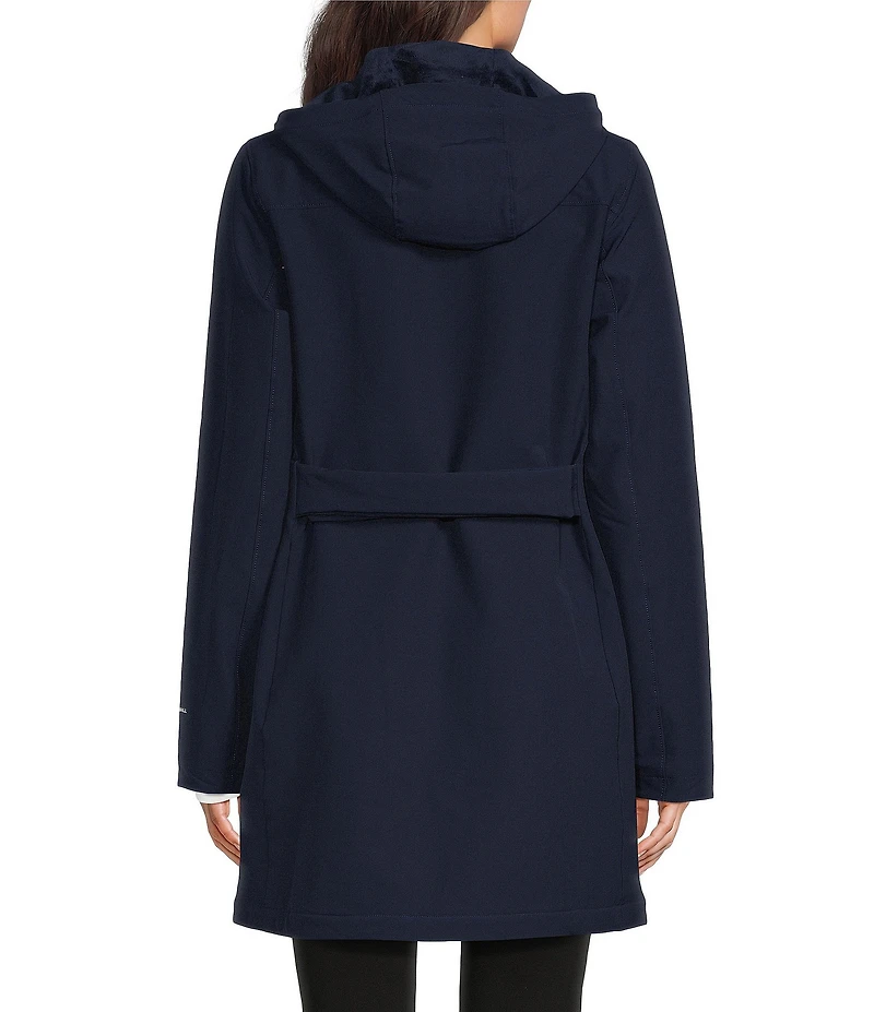 The North Face Shelbe Raschel Fleece Hooded Zip Front Parka