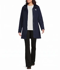 The North Face Shelbe Raschel Fleece Hooded Zip Front Parka