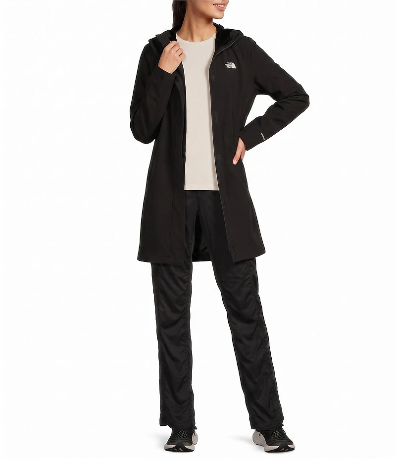 The North Face Shelbe Raschel Fleece Hooded Zip Front Parka