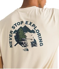The North Face Short Sleeve Adventure Campfire T-Shirt
