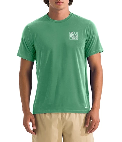 The North Face Short Sleeve Adventure Sunrise Hike T-Shirt