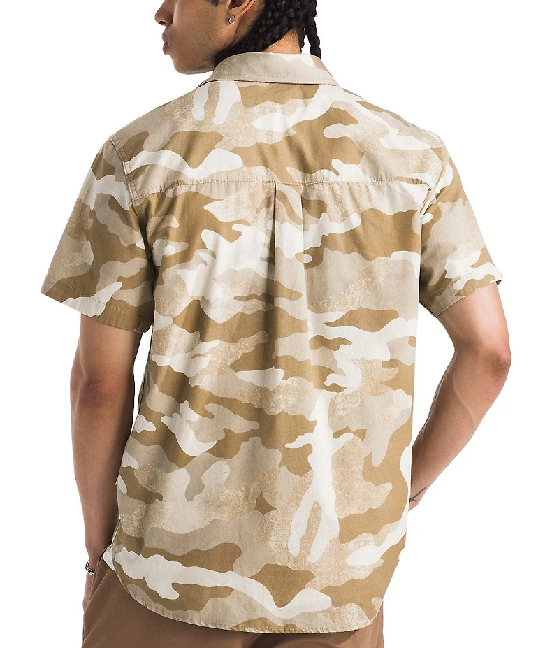 The North Face Short Sleeve Baytrail Pattern Camo Shirt