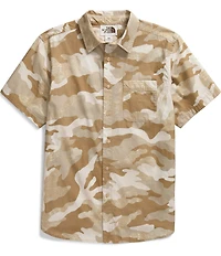 The North Face Short Sleeve Baytrail Pattern Camo Shirt