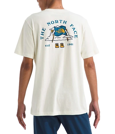 The North Face Short Sleeve Evolution Sky Cloud Graphic T-Shirt