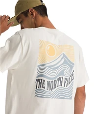 The North Face Short Sleeve Mountain Escape Relaxed Tee Shirt