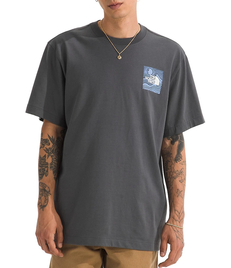 The North Face Short Sleeve Mountain Escape Relaxed Tee Shirt