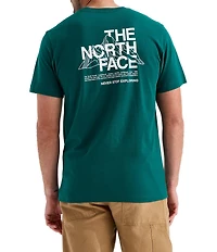 The North Face Short Sleeve Mountain Sketch Regular Graphic Tee