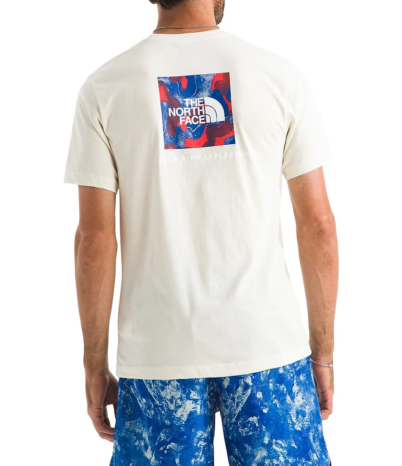The North Face Short Sleeve Red White & Blue T-Shirt