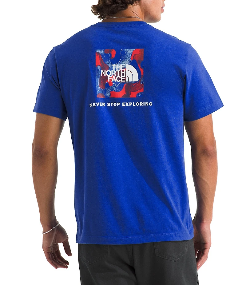 The North Face Short Sleeve Red White & Blue T-Shirt