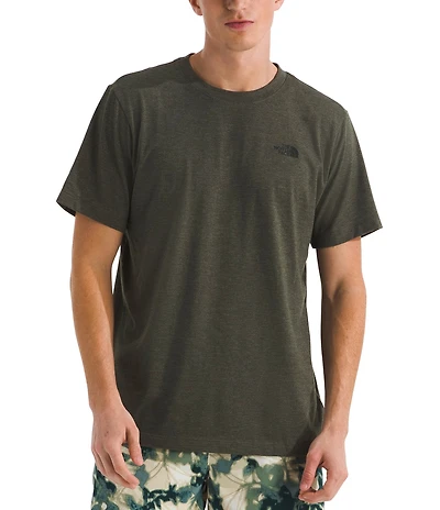The North Face Short Sleeve Tri-Blend Graphic T-Shirt