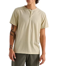 The North Face Short Sleeve Tri-Blend Henley T-Shirt