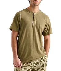 The North Face Short Sleeve Tri-Blend Henley T-Shirt