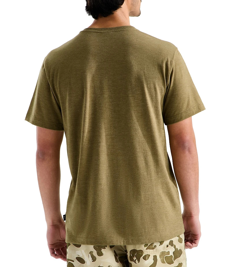 The North Face Short Sleeve Tri-Blend Henley T-Shirt