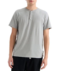 The North Face Short Sleeve Tri-Blend Henley T-Shirt