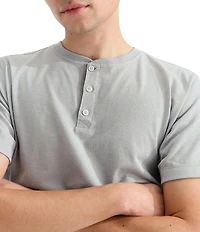 The North Face Short Sleeve Tri-Blend Henley T-Shirt