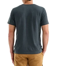 The North Face Short Sleeve Tri-Blend Henley T-Shirt