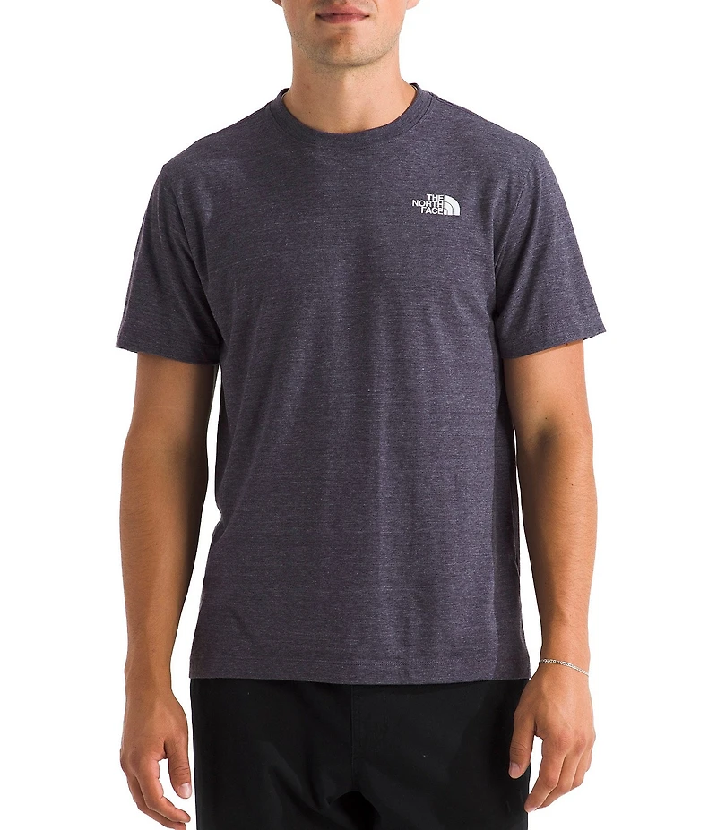 The North Face Short Sleeve Tri-Blend Mountain Sketch T-Shirt