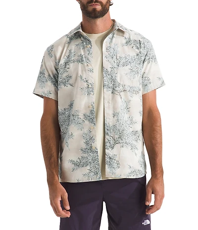 The North Face Short Sleeve Woven Baytrail Pattern Shirt