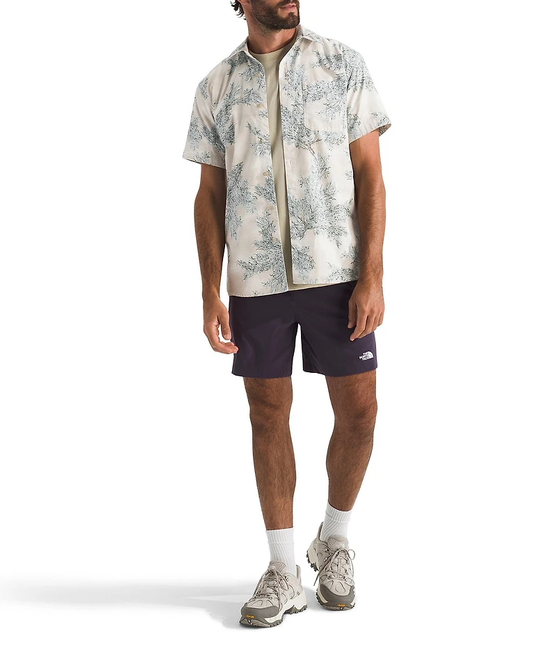 The North Face Short Sleeve Woven Baytrail Pattern Shirt