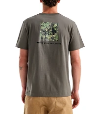 The North Face Short Sleeve Yosemite Oak Box Never Stop Exploring Graphic Tee