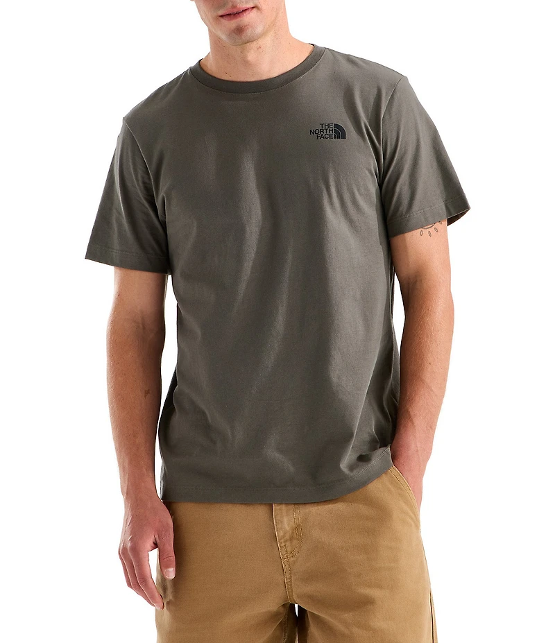 The North Face Short Sleeve Yosemite Oak Box Never Stop Exploring Graphic Tee